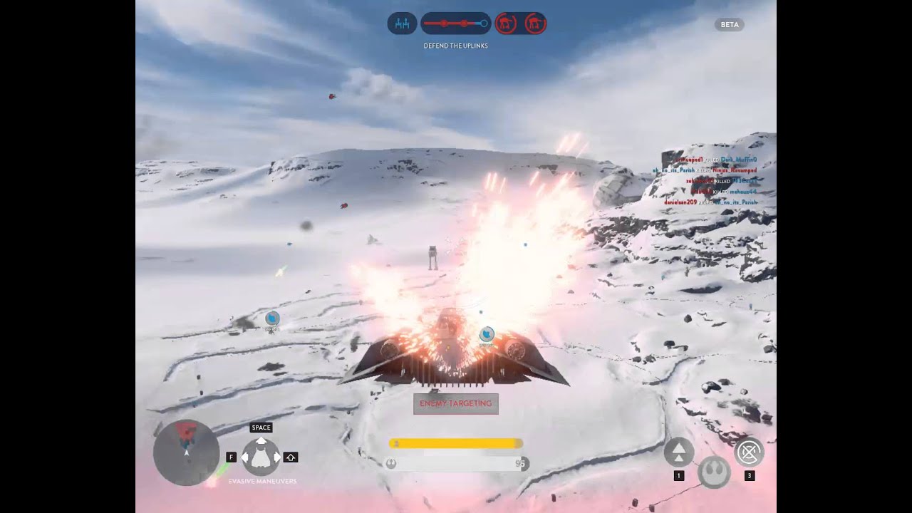 Weird Air Speeder kill