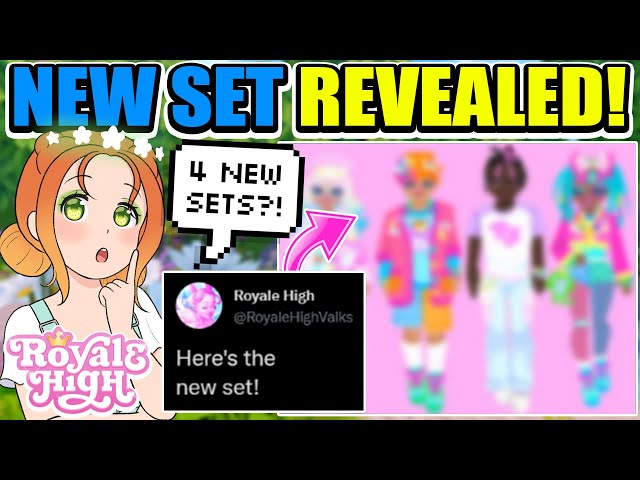 ROYALE HIGH FINALLY REVEALED THE NEW SET! New Starlight Set?! They're  Communicating! (Roblox) 