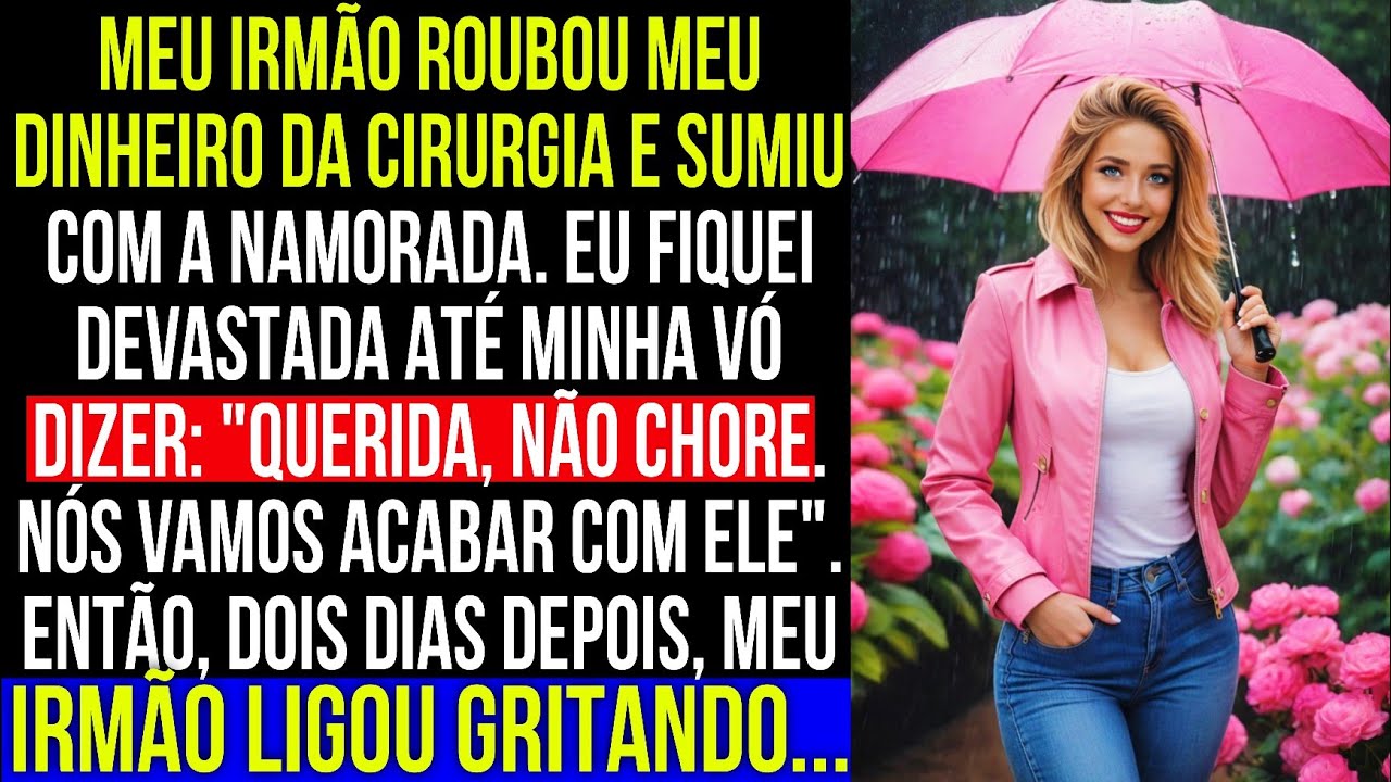 Meu irmão gastou todas as minhas economias e desapareceu — dois dias depois, ele ligou gritando...