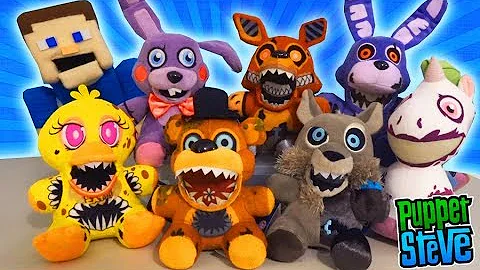 FNAF Twisted Ones Complete Plush Funko Unboxing Checklist