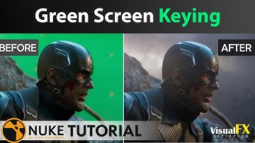 Nuke Compositing Keying Green Screen Tutorial | Avengers Endgame VFX Shot | VisualFX_Explorers