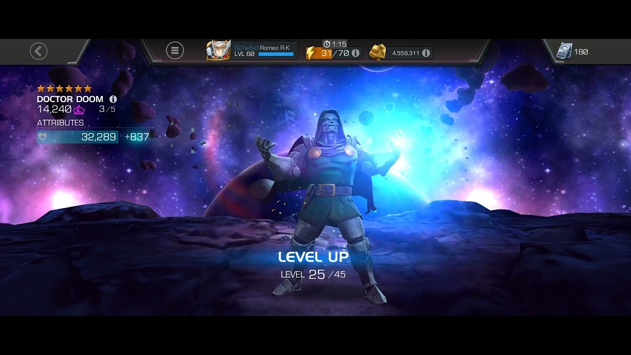 My First 6* Rank 3 Marvel Contest of Champions
