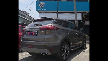 Proton X70 Power tailgate install in Service Center!