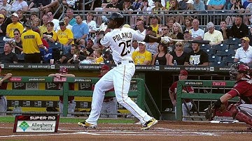 ARI@PIT: Polanco hits double, advances on error