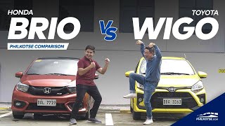 Honda Brio RS vs Toyota Wigo TRD-S | Philkotse Comparison (w/ English Subtitles)