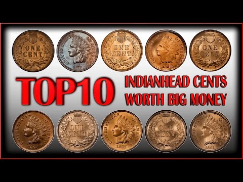Top 10 Indian Head Cents/Pennies Worth BIG MONEY!!