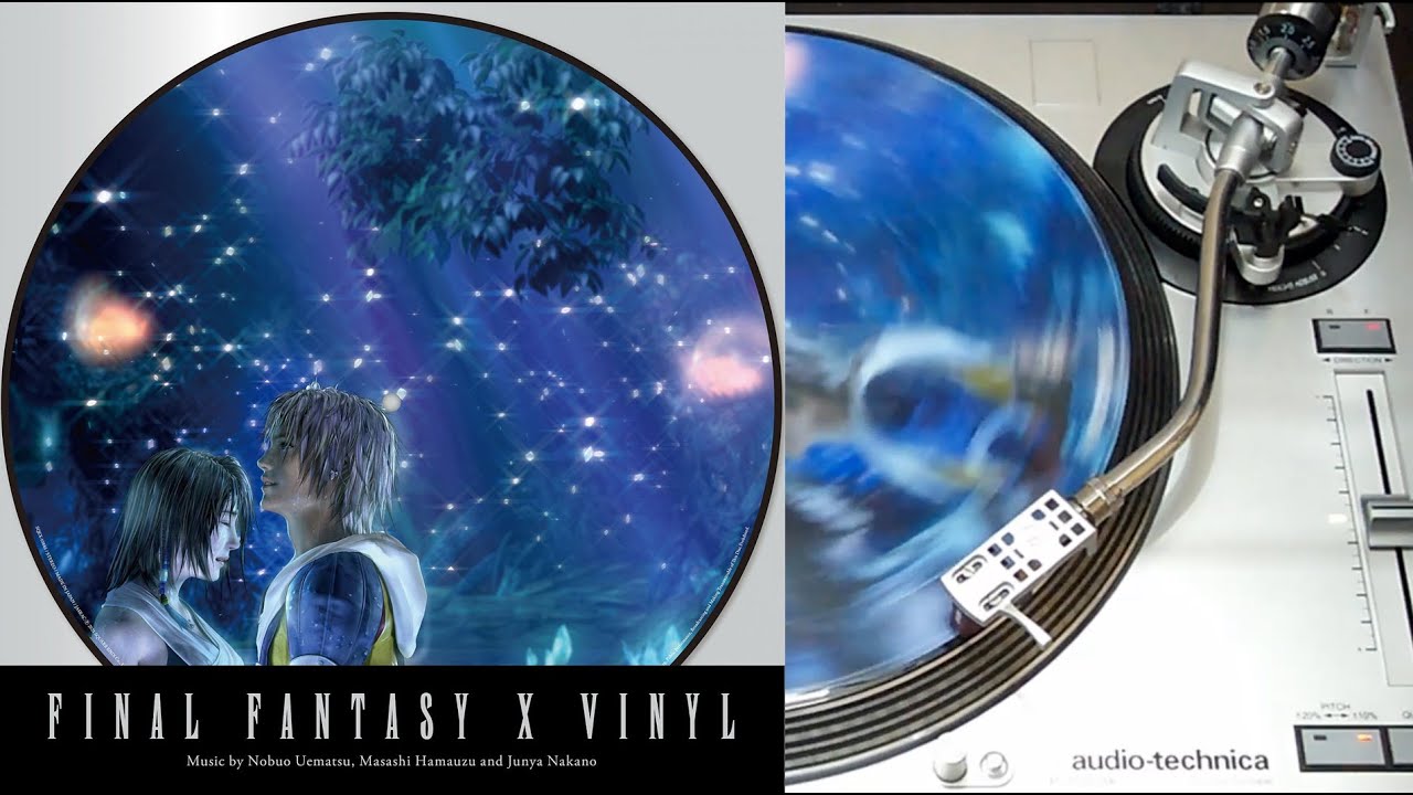 Final Fantasy X - OST vinyl LP face A (Square Enix)