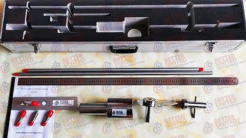 BTUTEST Soil testing equipment Dynamic cone penetrometer DCP