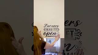 Applying Vinyl Wall Decals 👉 What To Use #tutorial #howto #vinylcrafts