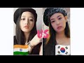 Northeast indian girls vs south korean girls  part 2 ft beautiful girls 