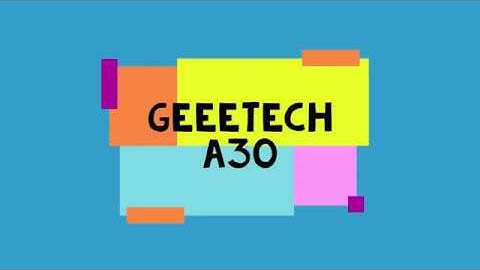 Geeetech A30 - New Firmware Update-Print with Pause Mode ❤👌