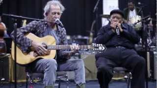 Video thumbnail of "Keith Richards & James Cotton Rehearsing"