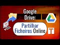 Partilhar ficheiros e pastas 📂 com o Google Drive, até 15 GB: introdução completa