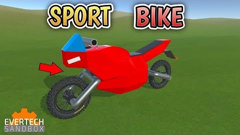 SPORT BIKE (FUNCIONA) EN EVERTECH SANDBOX | TUTORIAL #166