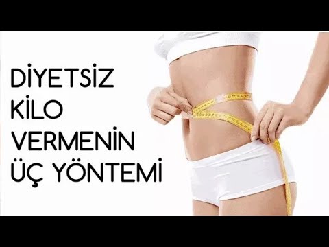 Diyetsiz kilo verin Diyetsiz kilo verin