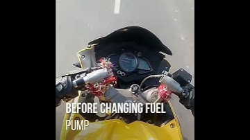 Pulsar rs fuel pump issue problem