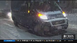 Drivers In Worcester Already Feeling Storm's Impact Sunday Night