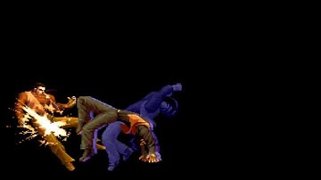 KOF 2002 UM - Sha zing VS Baozi (包子)