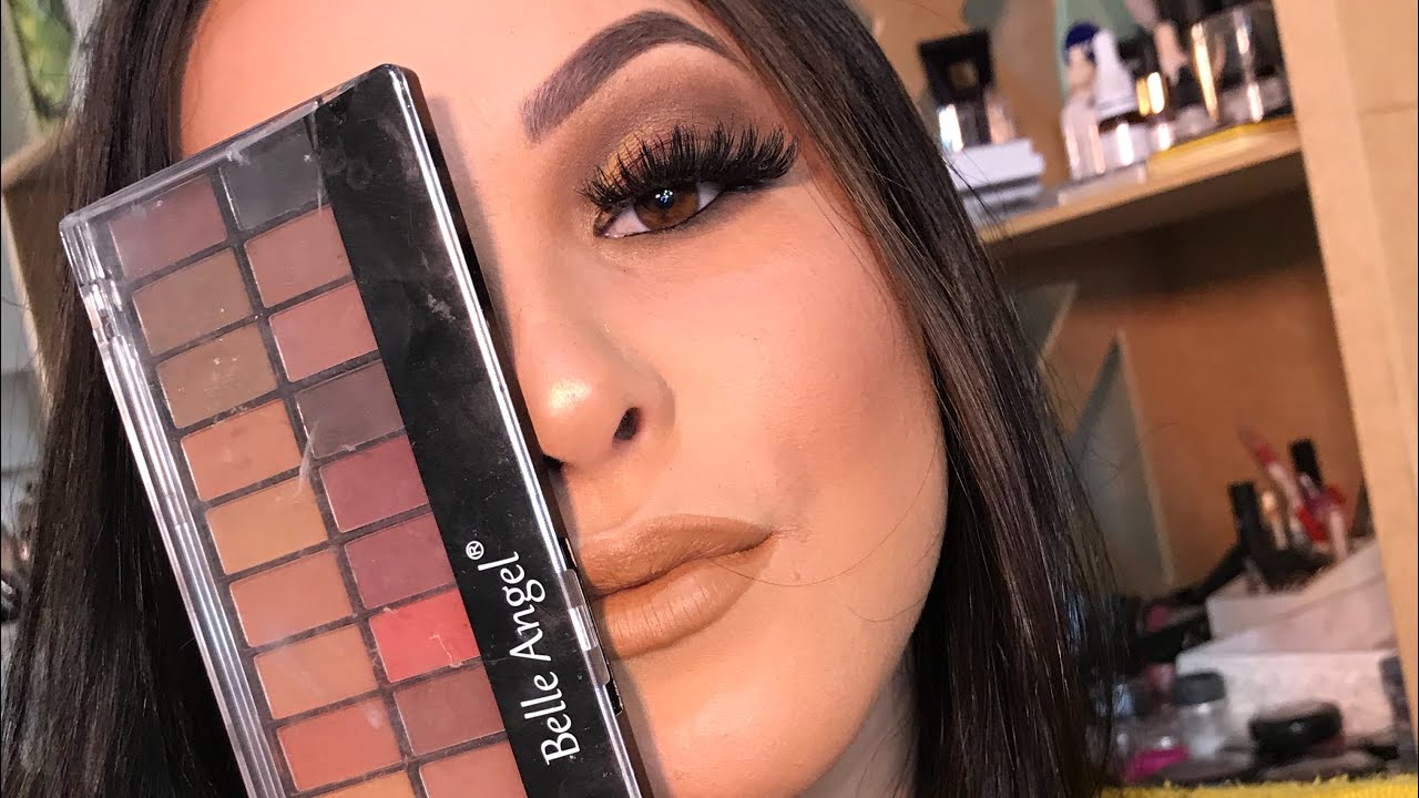 CUT CREASE USANDO PALETA BELLE ANGEL