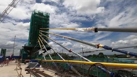 Extra-dosed Type New Kelani Bridge | Sri Lanka | Cable Stayed Bridge |