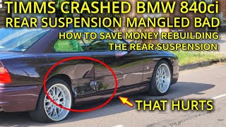 TIMMS BMW 840ci ACCIDENT - CAN IT BE SAVED? by Timm's BMW Repairs and Information 8,051 views 9 months ago 33 minutes