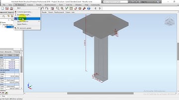 Design column by Autodesk Robot 2018