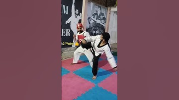 How To Get Points in Taekwondo Fights || #taekwondofights #youtubeshorts #viral #pasbanmartialarts