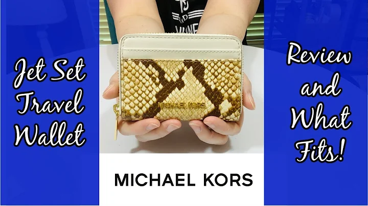 Michael Kors JET SET CARD CASE Review & What Fits! | #MichaelKors