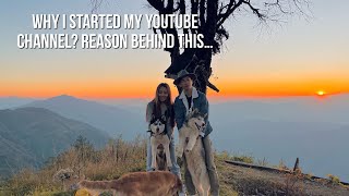 Why i started my youtube channel? /Reason behind / visiting phungsem Prayer Mountain/ Teinem village