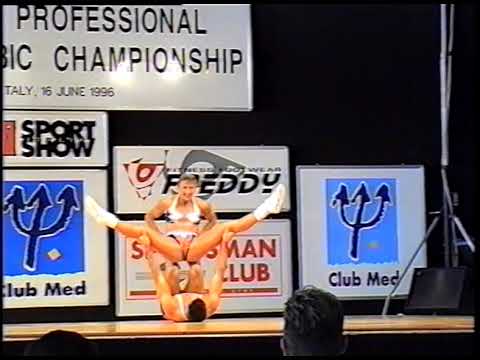 Evelyne Frugier, Daniel Danet - 1996 FISAF World Aerobic Championship