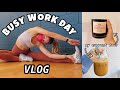 *BUSY* work day in my life | current favorite products, podcast recording & opening fan mail!