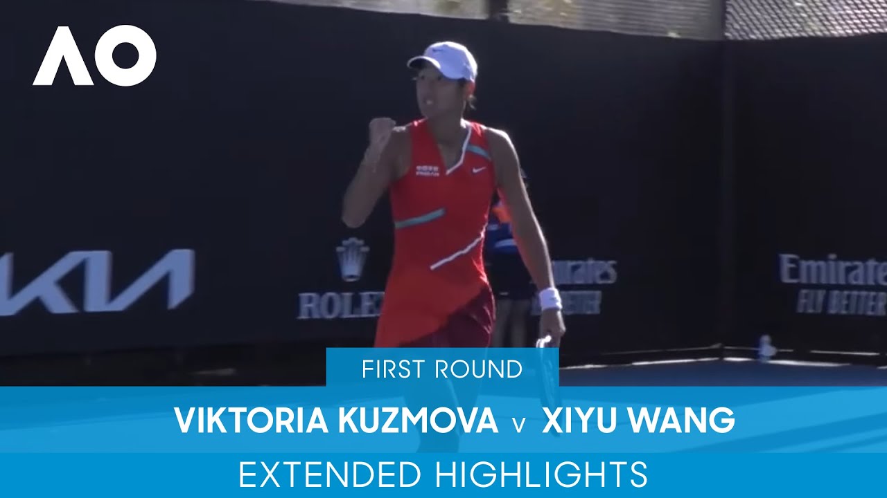 Viktoria Kuzmova v Xiyu Wang Extended Highlights (1R) | Australian Open 2022