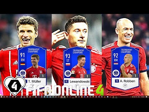 FIFA ONLINE 4: BUILD & TEST DÀN TEAM Bayern Munich TC 2019 Vs Lewandowski TC & Muller TC