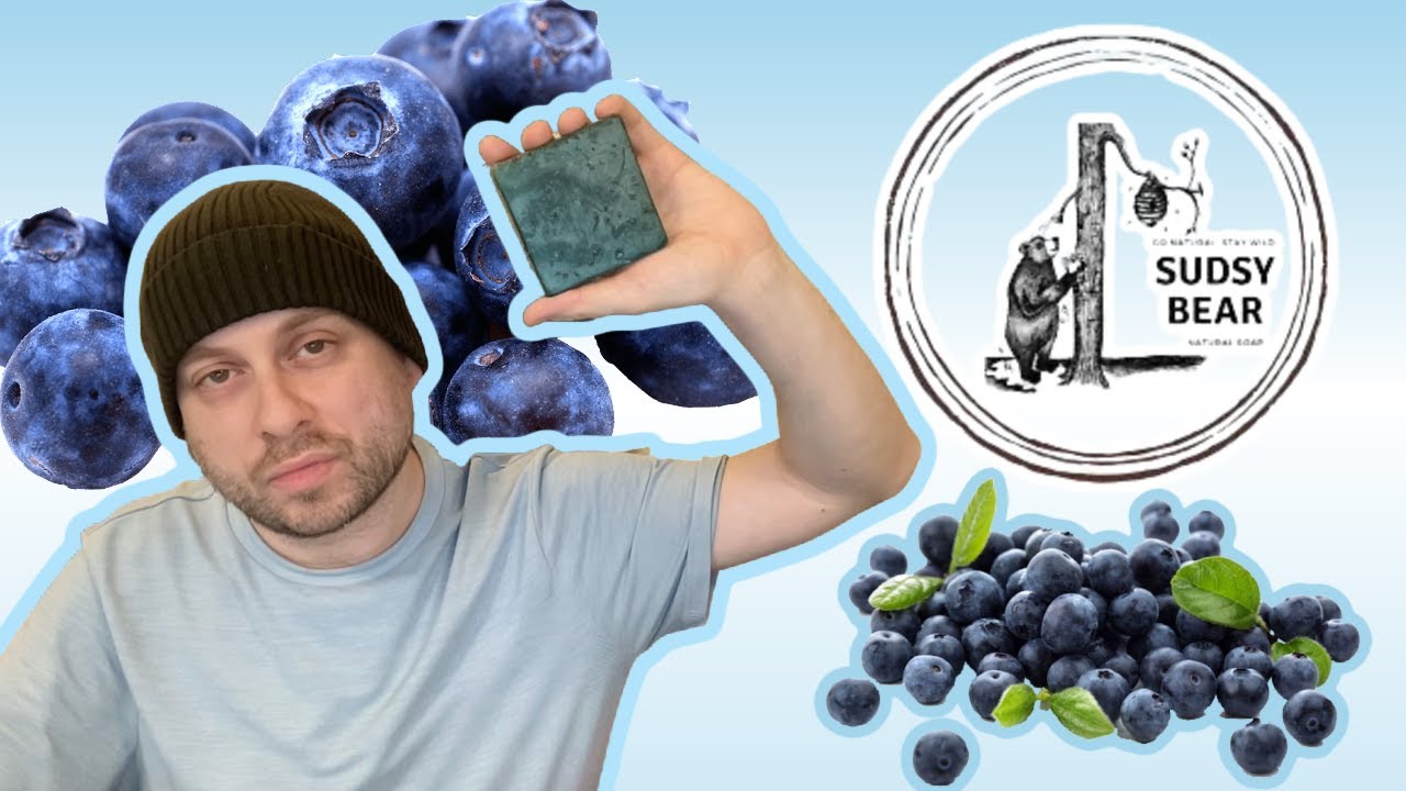SUDSY BEAR Blueberries & Cream Review!  Honest Opinion!