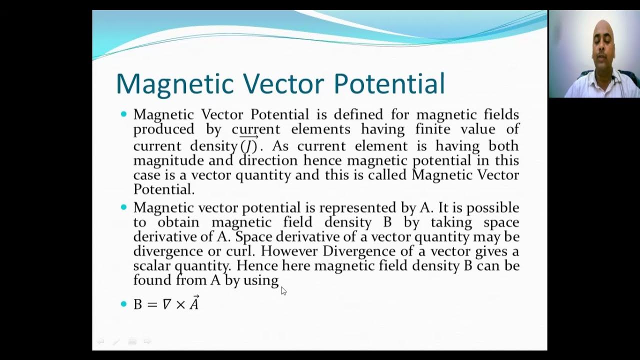 Magnetic scalar and vector potential - YouTube