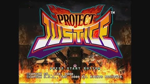 20 Mins Of...Project Justice - Rival Schools 2 Intro (US/DC)