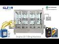 Automatic Engine Oil Filling Machine for Lubricant Bottling and Capping System