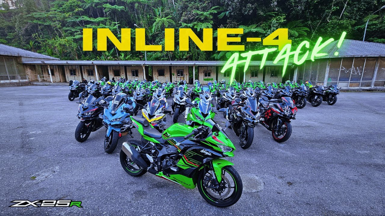 50+ ZX25R GEGAR GENTING! | 4K