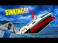 Ocean Liner SINKS After a Boiler EXPLOSION In Stormworks!!!