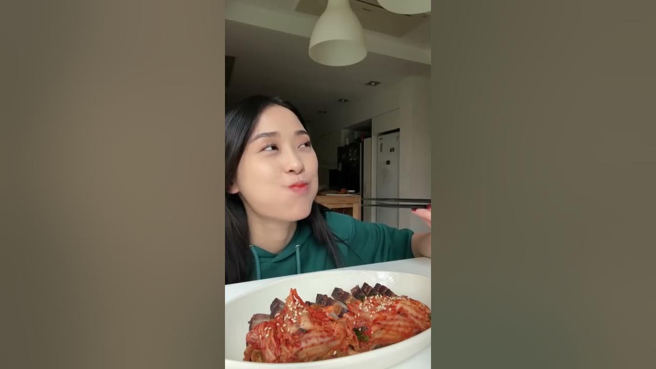 We made a lot of kimchi