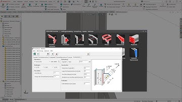 Structural analysis with STAHL2000 of steel structures designed with SolidSteel parametric (SW)