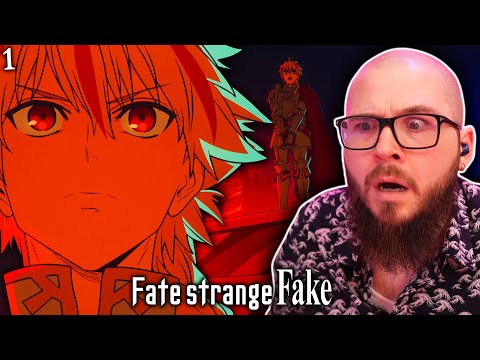 NEW FATE FAN REACTS to Fate/Strange Fake Episode 1 | I CANT WAIT!