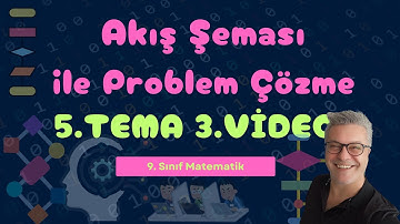 5.Tema-Algoritma ve Bilişim-(3. Video) Akış Şemaları ile Problem Çözme #eminhoca #algoritma