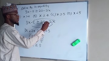 Hoe lineaire ongelijkheid op te lossen