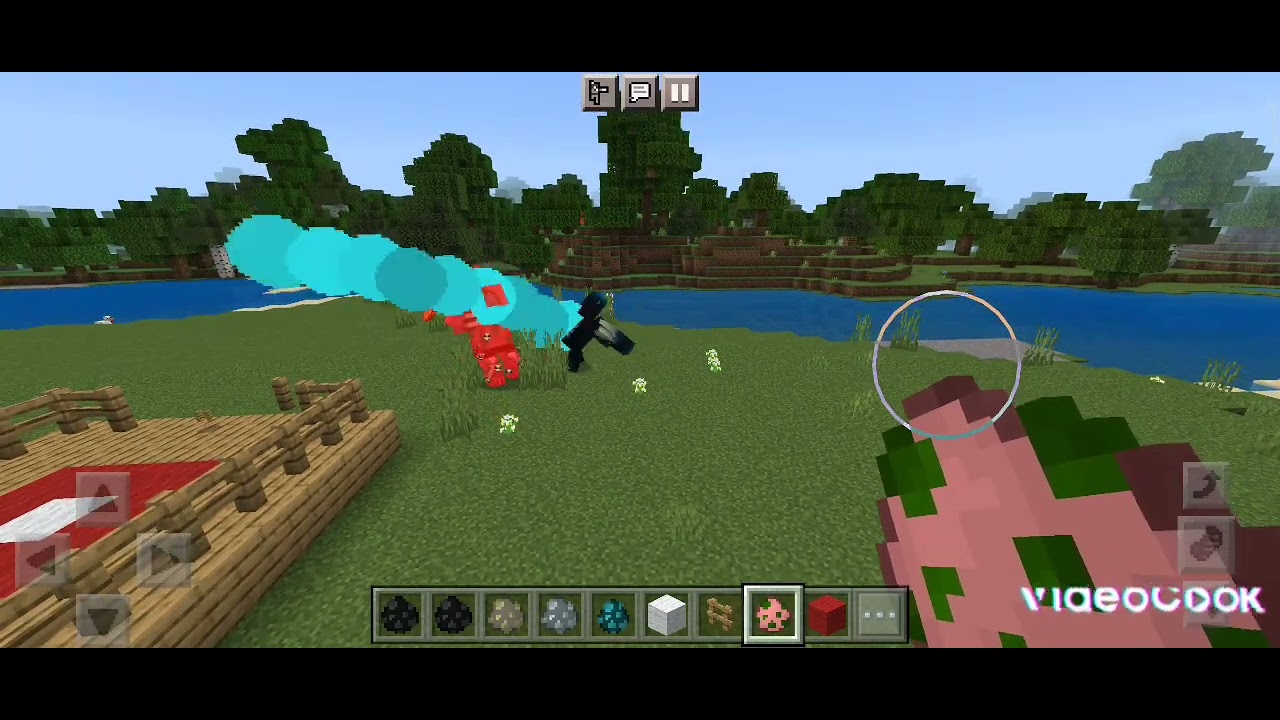 Бой вардена против мутанта свино зомби #майнкрафт - YouTube