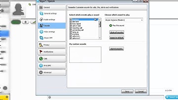 how to change your skype ringtone