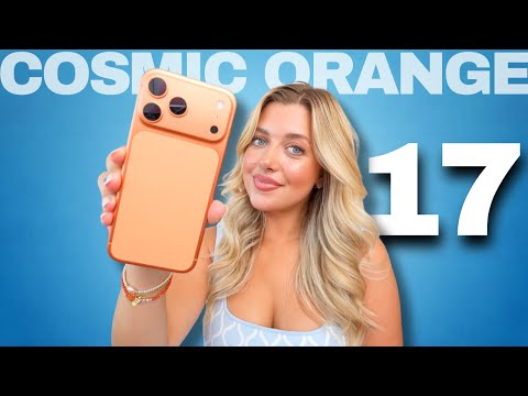 The New IPhone 17 Pro Max Cosmic Orange Is HERE Camera Test IPhone 16 Comparison 