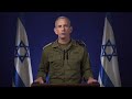 IDF Spokesman Daniel Hagari discusses the recovery of the body of Itay Svirsky from Gaza.
