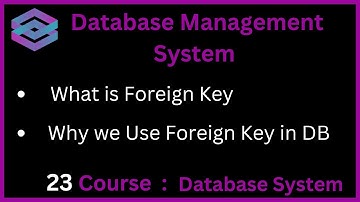 What is Foreign key in database | best explanation with examples in Urdu | by alpha coding