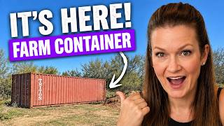 FMC Farmz Daily Vlog 12 | The Shipping Container Is Finally Here! with Nicola